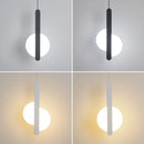 Axyaa Scandinavian LED Pendant Lamp for High Ceilings - Modern Living Room Lighting
