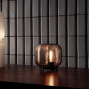 Axyaa Nordic Glass LED Floor Lamp - Elegant Oval Design for Home Decor
