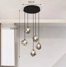Axyaa LED Pendant Chandeliers for Modern Living and Dining Rooms