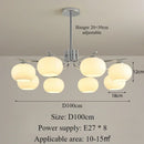 Axyaa Nordic Glass LED Pendant Lights for Home Decor and Interior Lighting