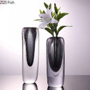 Axyaa Transparent Bubbles Glass Vase Hydroponics Flowers Pots Desk Decor Artificial Floral Vases Home Decor