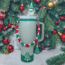 Axyaa 10mm Straw Cap Set for Stanley Tumbler Cup - 6pcs, Thermal Insulation, Christmas Gift