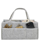 Axyaa Foldable Mommy Tote Bag with Thicken Portable Diaper Storage Organizer
