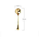 Axyaa Stainless Steel Dessert Soup Spoon Set - Restaurant Quality Kitchen Tools