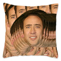 Nicolas Cage Sofa Pillow Cover by Axyaa - Home Decor Actor Cushion Case