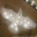 Axyaa Luxury Living Room Crystal Chandelier LED Lights - Modern Design Luster L100*W55*H80cm