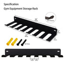 Axyaa Metal Bat Storage Rack - Wall-mounted Baseball Display Rack
