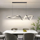 Axyaa Modern Glass Pendant Light Chandeliers for Living Room and Dining Room