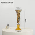 Axyaa Tall Glass Vase: Modern Living Room & Hotel Decoration