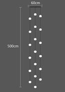 Axyaa Modern Dining Room Pendant Light Indoor LED Chandelier Ceiling Lamp
