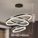 Axyaa Crystal Chandelier Pendant Light for Living Room Bedroom Ceiling Lighting