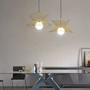 Axyaa Luxury Metal Pendant Ceiling Lamp Adjustable LED Suspension Hanging lamp
