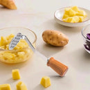 Axyaa Stainless Steel Potato Masher Ricer Crusher Vegetable Fruit Food Kitchen Gadget