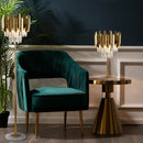 Modern Crystal Floor LED Lamp for Bedroom and Living Room Decor by Axyaa