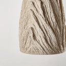 Axyaa Micro Cement Wabi Sabi Chandelier for Zen Tea Room & Bedroom Lighting