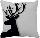 Axyaa Manga Anime Cute Expression Woman Face Pillow Cover 45x45cm Home Decor