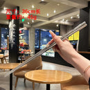 Axyaa Stainless Steel Hot Pot Chopsticks, 45cm Long, High-Temperature Resistant