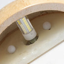 Axyaa Wabi Sabi Stone Sconce Lamp for Living Room, Corridor, and Bedside