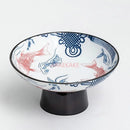 Axyaa High Foot Pastry Plate - Elegant Tea & Fruit Plate for Home