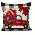 Axyaa Valentine's Day Love XOXO Pillowcase - Home Decor Sofa Cushion Cover Gift