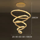 Axyaa LED Pendant Chandeliers for Staircase | Modern Home Decor Hanging Light