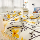 Axyaa Kawaii Kids Girls Bedding Set, Cute Print Duvet Cover, Single/Full/Queen Size