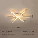 Axyaa Modern LED Ceiling Chandeliers - Dimmable Living Room Lighting Fixtures