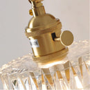 Axyaa Brass LED Wall Sconce Pull Chain Switch Nordic Stair Light Fixtures
