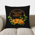Autumn Leaves Pattern Throw Pillow Cover for Sofa, Bedroom, Car - Axyaa