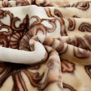 Axyaa Winter Raschel Blanket: High-End Warmth, Double-Sided Flocked Comforter