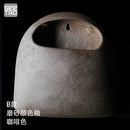 Ceramic Hanging Vase Wall Decoration Flower Pot for Japanese Flower Arrangement by Axyaa
