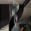 Axyaa Modern LED Chandelier for Living & Dining Room Decor