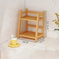 Bamboo Kitchen Spice Caddy Organizer by Axyaa