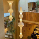 Axyaa Noguchi Chandelier: Japanese Wabi-sabi Style Spherical Lantern for Medieval High-ceiling Villa Hall