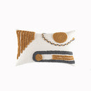 Axyaa Morocco Tufted Nordic Pillow Case Set - Boho Cotton Cushion Covers for Home Decor