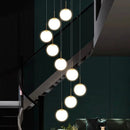 Axyaa Nordic Pendant Lights Indoor Chandelier for Dining Room Living Stair Lamp