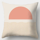 Axyaa Abstract Art Pillowcase: Parent-child Gift, Home Decor Square Cushion Cover