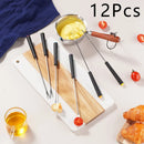 Axyaa Stainless Steel BBQ Forks with Heat Resistant Handle