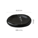 Axyaa Matte Ceramic Irregular Plate Set for Molecular Cuisine and Sushi Dining