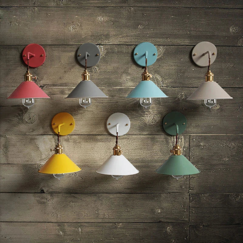 Axyaa Iron Art LED Wall Light for Modern Home Decor