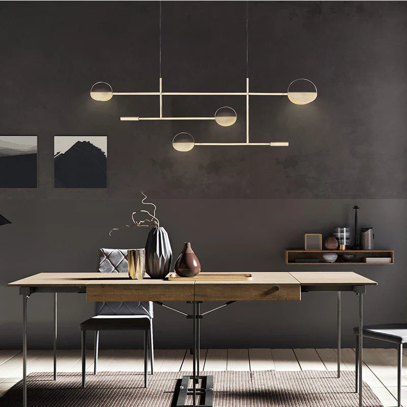 Nordic Post-Modern Chandelier for Living Room, Dining Room, Coffee Shop, Bedroom - Axyaa Brand