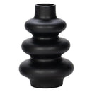 Axyaa Beige Ceramic Vase: Home Decor Flower Arrangement for Garden, Living Room, Office