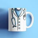 Axyaa Doctor Stethoscope Mug 11oz Ceramic Coffee Nurse Gift Birthday Mug