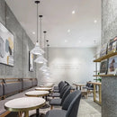 Axyaa Retro Chandelier: Industrial Iron Restaurant Lighting, E27 Base, Loft Style