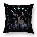 Axyaa Psychedelic Moon Pillowcase for Bedroom and Living Room Decor