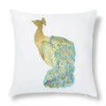 Axyaa Golden Peacock Peach Skin Pillowcase - Wholesale Collection