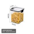 Axyaa Stackable Food Storage Jar Set for Cereal, Candy, Tea, and Dried Fruit