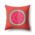 Axyaa Fruits Pattern Cushion Cover 45x45cm for Sofa Bed Living Room