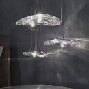 Axyaa Manta Glass Pendant Lamp: Stylish Lighting for Home & Hospitality Settings
