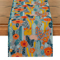 Axyaa Cactus Flower Table Runner for Home and Party Decor